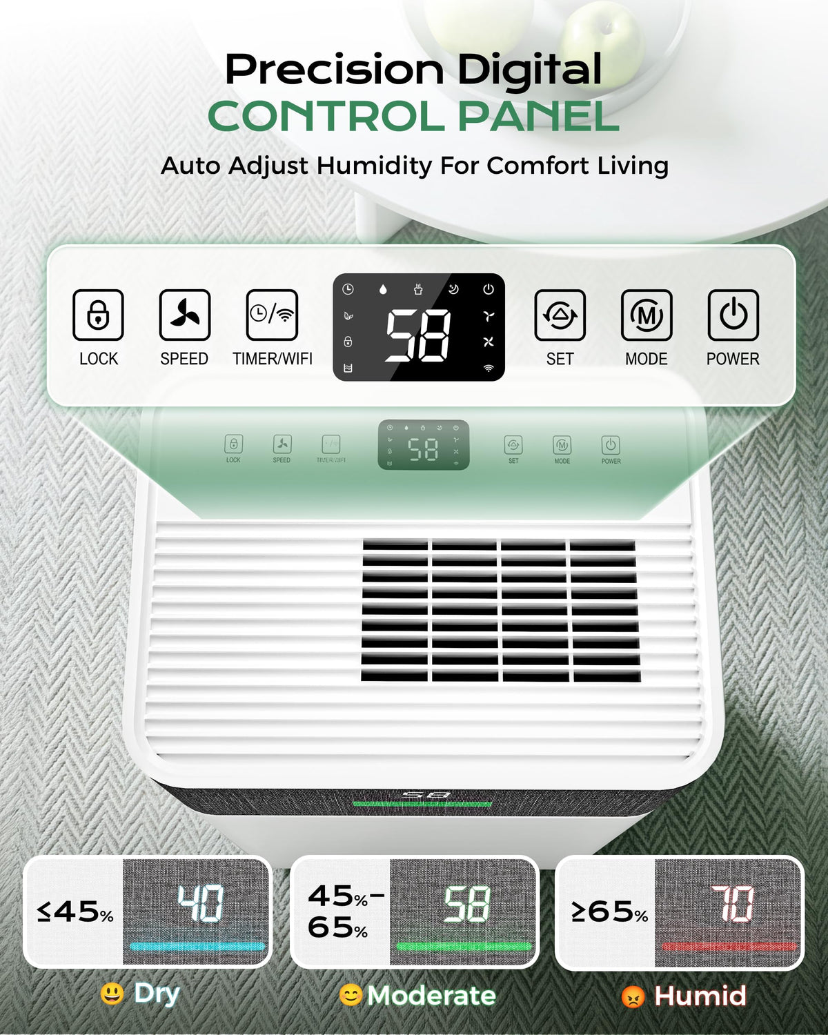 50 Pint Dehumidifier V149