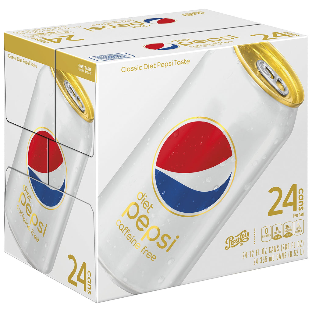 Caffeine Free 12 ounce Cans 24 Count Y539