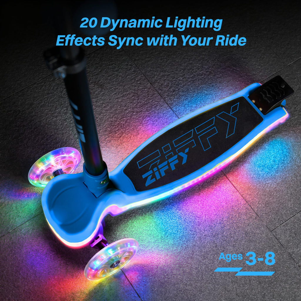 Light-Up 3 Wheel Kids Scooter with LED Lights O820006