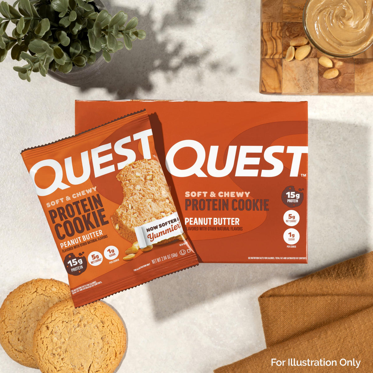 Peanut Butter Protein Cookie 12 Count E599562